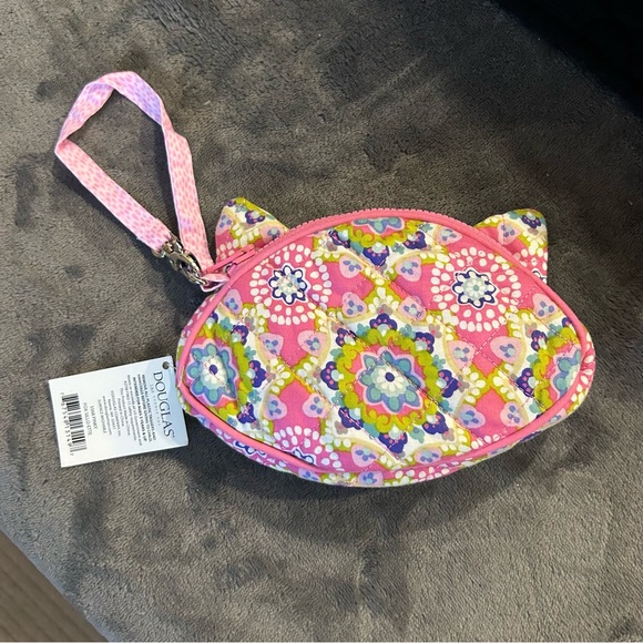 Kids Fox Wristlet - Pink and Yellow - Picture 2 of 3